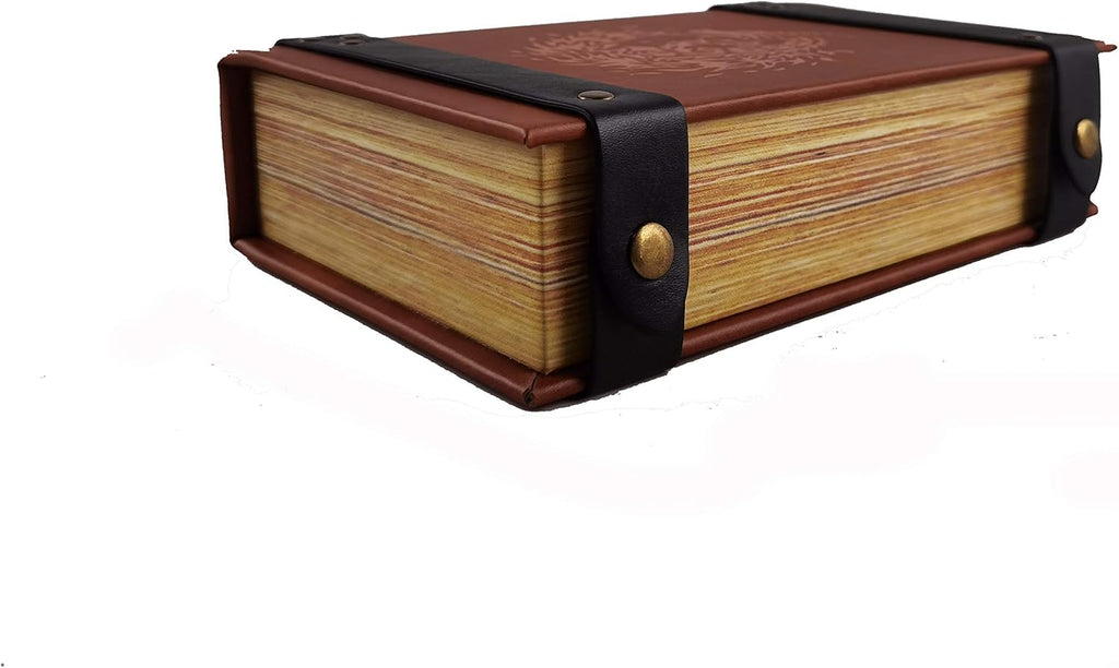 Book-Shaped Cheromatic/Red Fire Dragon Rolling Magic Book Tray for All Tabletop Rpgs like D&D, Call of Cthulhu, Shadowrun.
