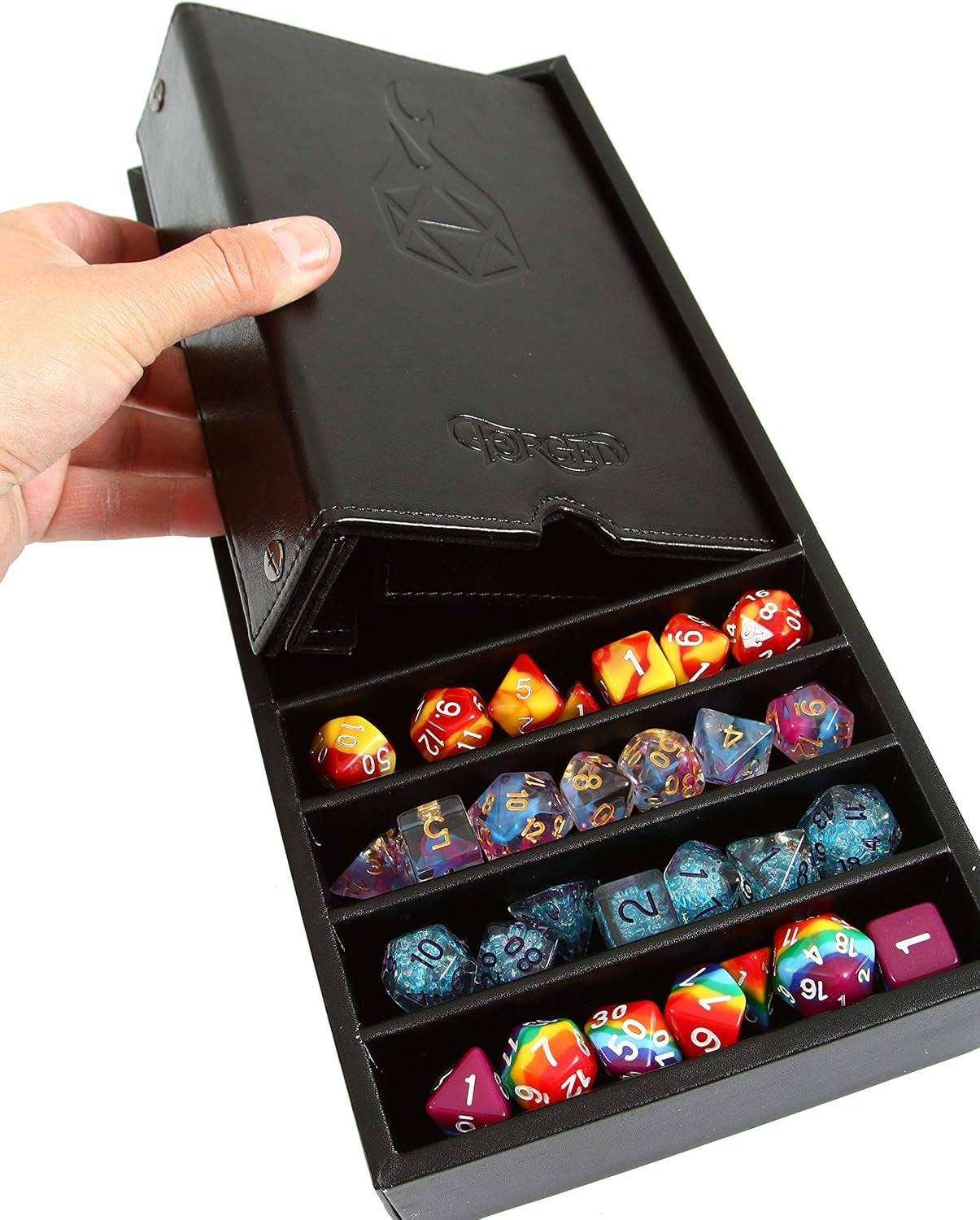 Citadel Dice Tray and Tower - 3 in 1 RPG Dice Storage, Perfect for Tabletop Gaming