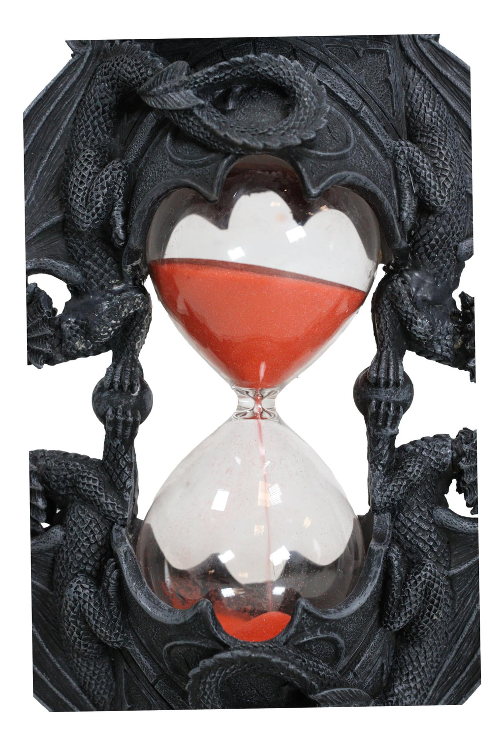 Invertible Four Elemental Dragons Figurine Dragon Hourglass Sandtimer