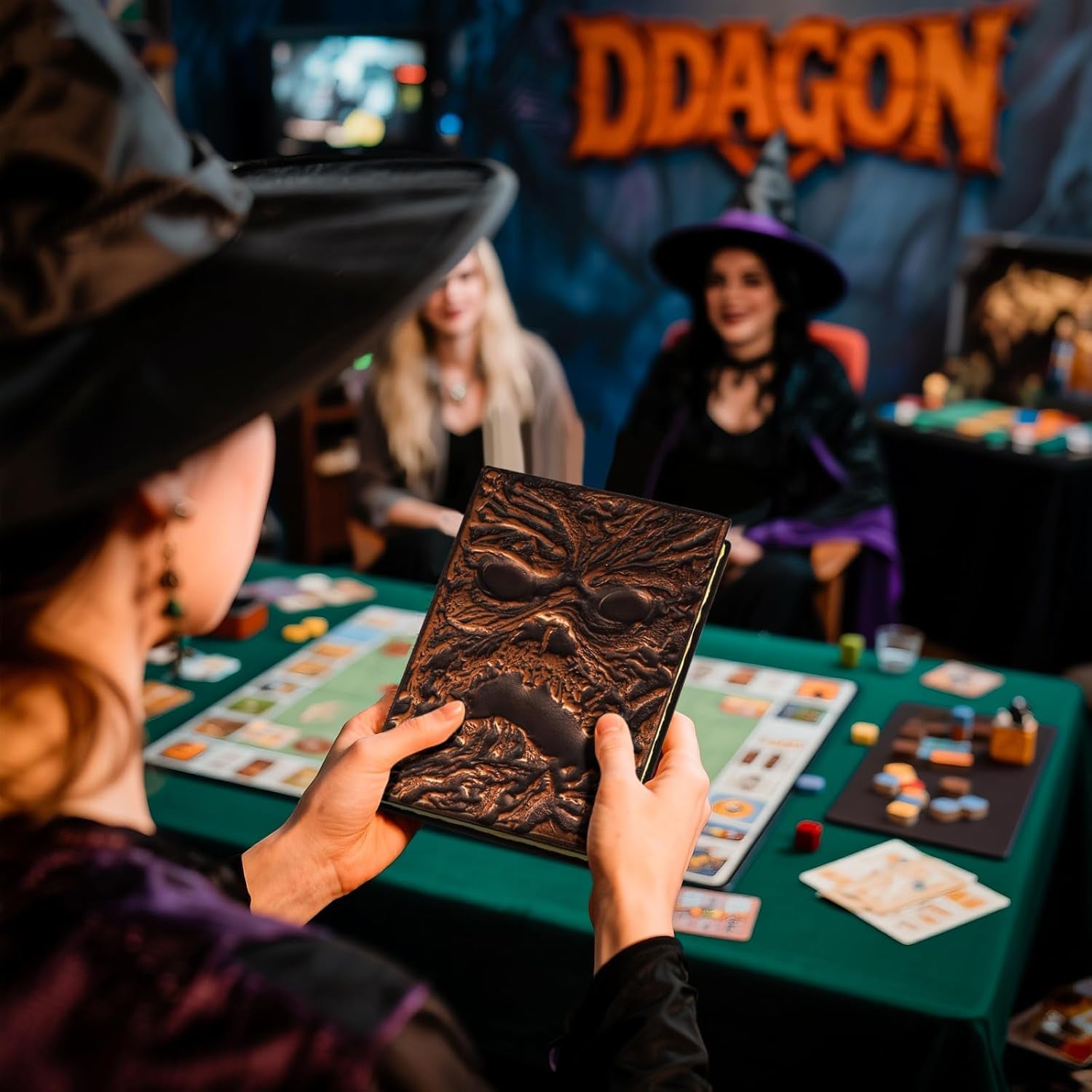Necronomicon Horror Journal – Faux Leather DND Spellbook Notebook with 120 Pages