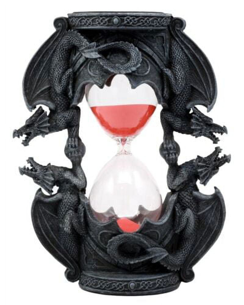 Invertible Four Elemental Dragons Figurine Dragon Hourglass Sandtimer