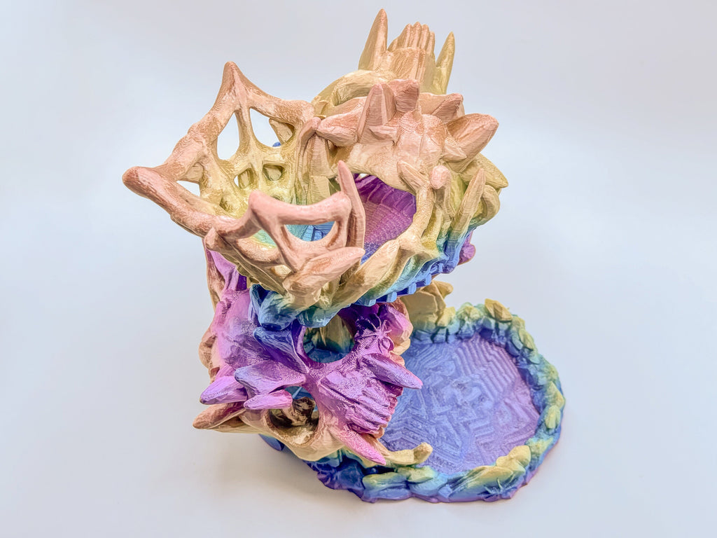 3D Printed Nightmare Dice Tower: D&D Gaming Accessory
