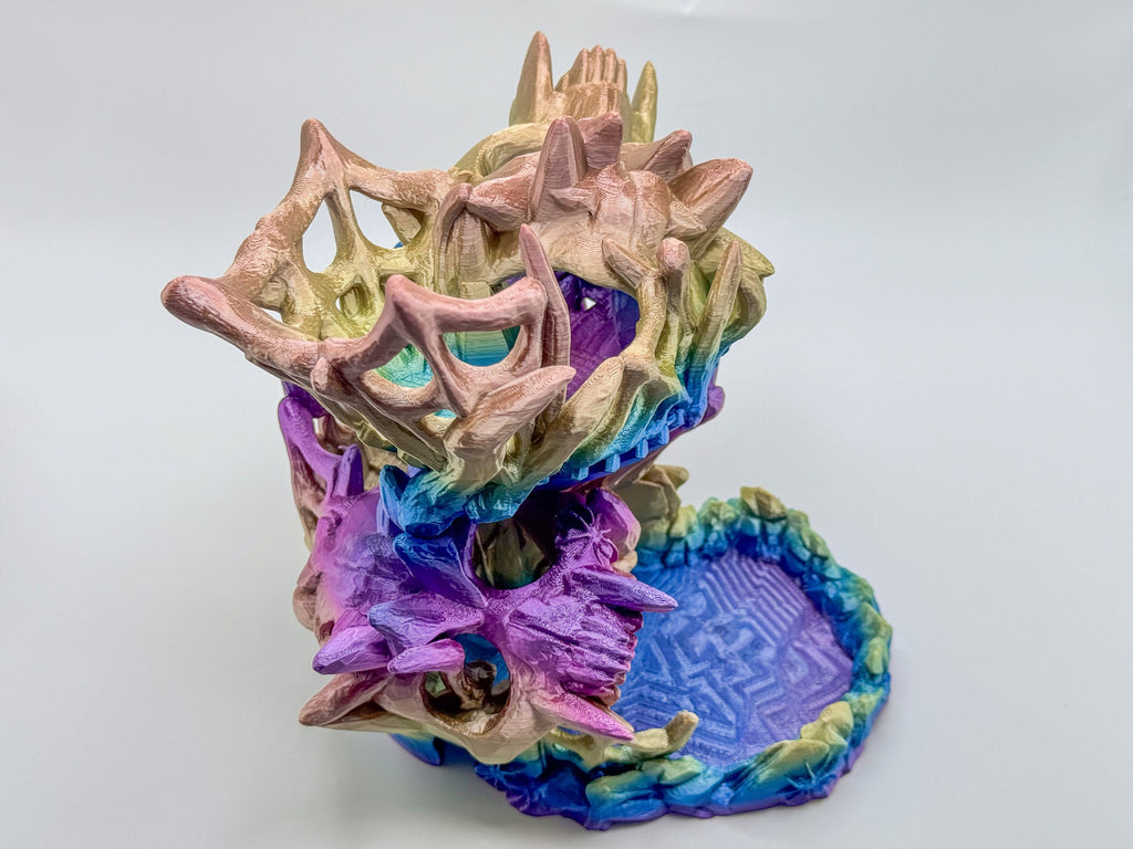 3D Printed Nightmare Dice Tower: D&D Gaming Accessory