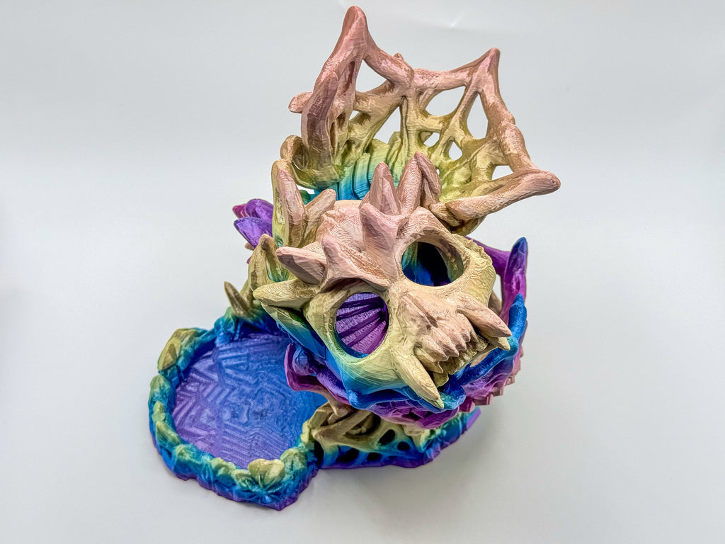3D Printed Nightmare Dice Tower: D&D Gaming Accessory
