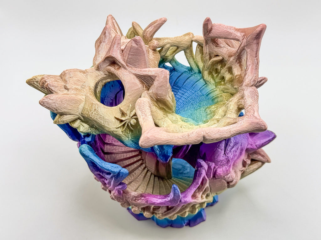 3D Printed Nightmare Dice Tower: D&D Gaming Accessory